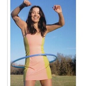 Outdoor voices one shoulder activewear dress